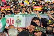 تشییع پیکر مطهر شهدای مدافع امنیت فراجا فارس در شیراز